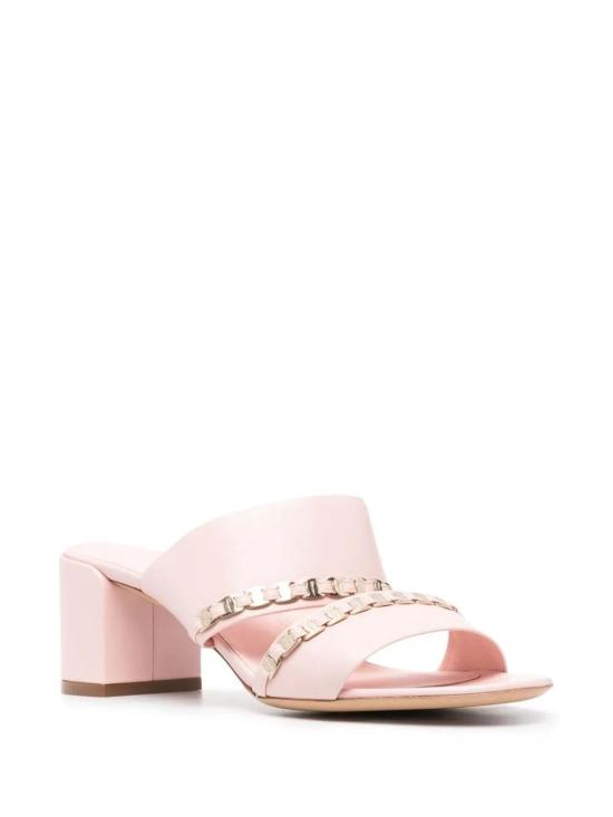  살바토레 페라가모 샌들 페라가모 바라 체인  핑크 - SALVATORE FERRAGAMO