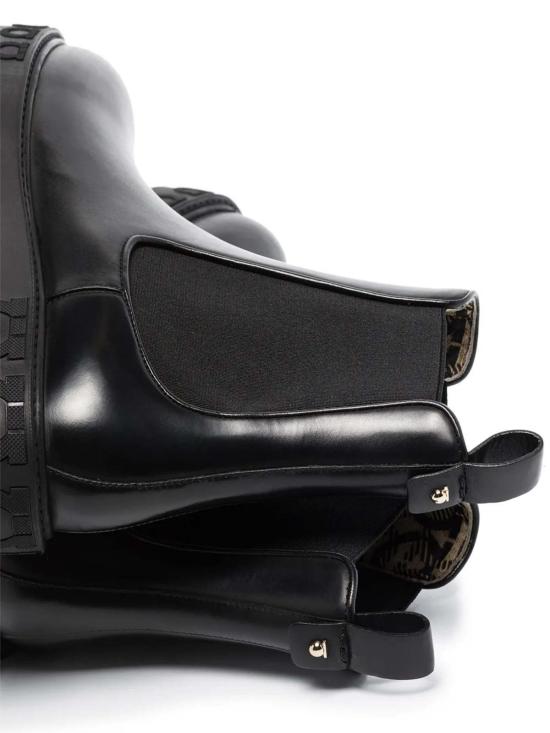  살바토레 페라가모 부츠 페라가모 간치니 로고 디테일 첼시  블랙 - SALVATORE FERRAGAMO