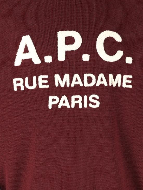 26FW 아페쎄 스웨터 WVAXU H23493 GAC Red - A.P.C.