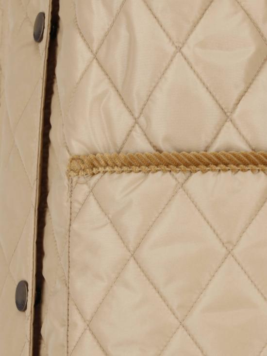 26FW 버버리 퀄티드 나일론 반 자켓 8107464 C1544 Cream - BURBERRY