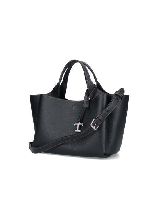 26FW 토즈 미니 토트백 XBWAPAFL100QRI B999 Black - TODS
