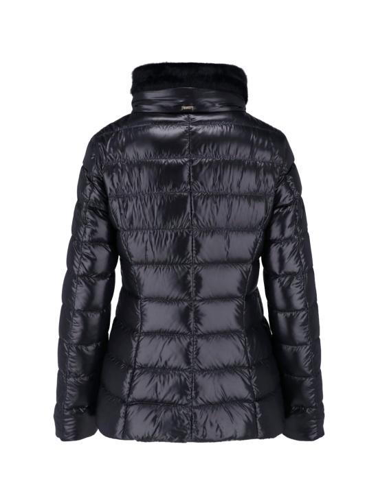 26FW 에르노 클라우디아 쇼트 다운 자켓 PI0485DIC M05 12017Z 9300 Black - HERNO