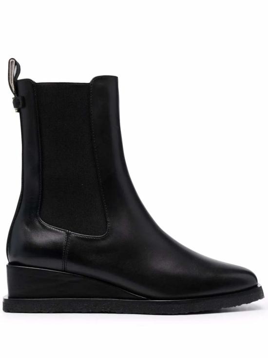  살바토레 페라가모 부츠 페라가모 웨지솔 앵클 블랙 - SALVATORE FERRAGAMO