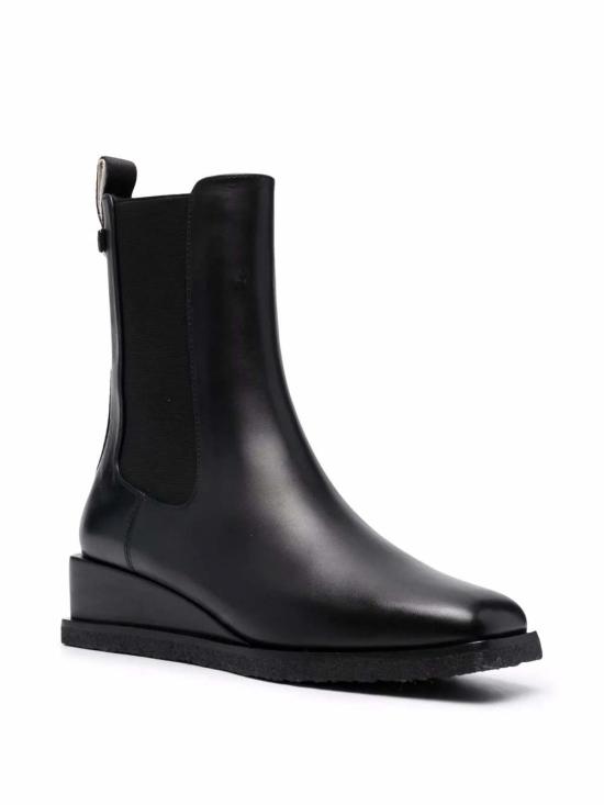  살바토레 페라가모 부츠 페라가모 웨지솔 앵클 블랙 - SALVATORE FERRAGAMO