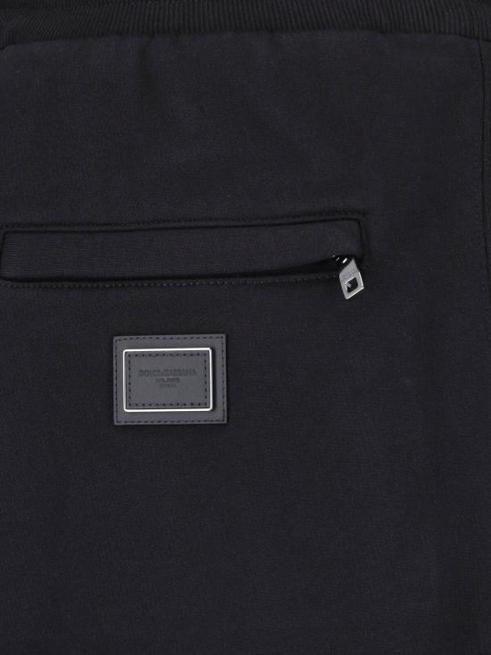 26FW 돌체앤가바나 스트레이트 팬츠 GP0M5T G7Q2O N0000 Black - DOLCE & GABBANA