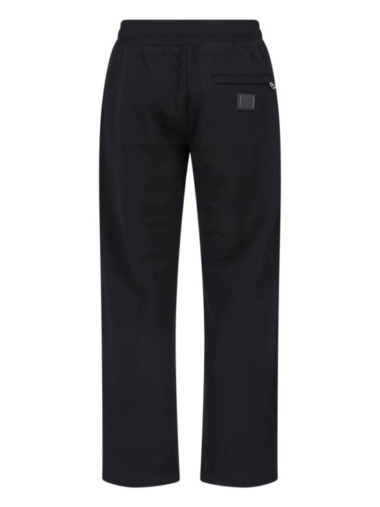 26FW 돌체앤가바나 스트레이트 팬츠 GP0M5T G7Q2O N0000 Black - DOLCE & GABBANA