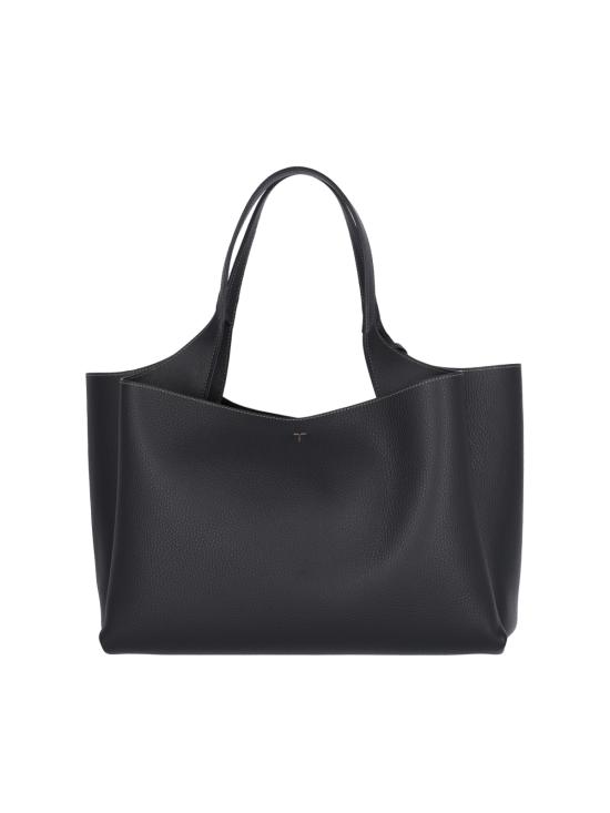 26FW 토즈 레더 백 미디움 XBWAPAF9300QRI B999 Black - TODS