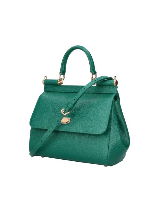 26FW 돌체앤가바나 미디움 시실리 핸드백 BB6003 B1001 87174 Green - DOLCE & GABBANA