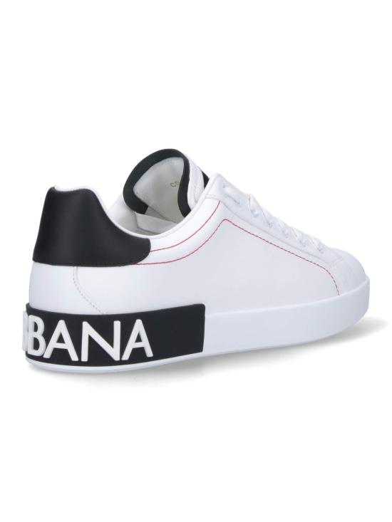 26FW 돌체앤가바나 카프스킨 나파 포르토피노 스니커즈 CS2216 AH526 89697 White - DOLCE & GABBANA