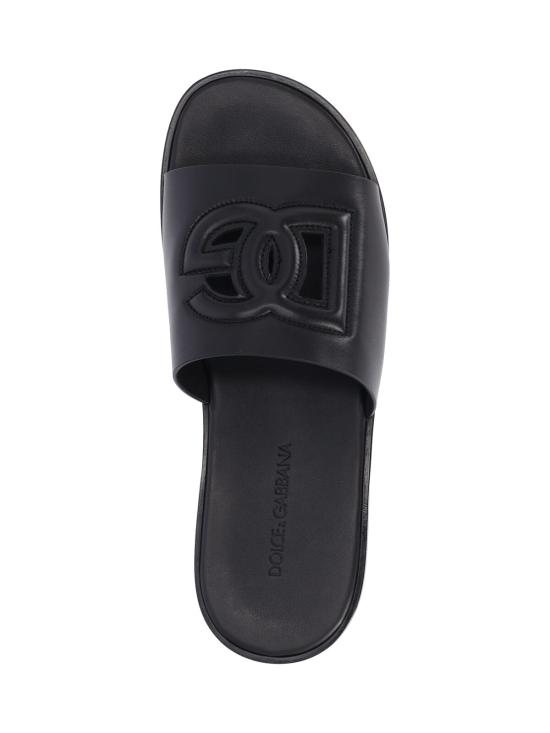 26FW 돌체앤가바나 샌들 A80397 A0363 80999 BLACK - DOLCE & GABBANA
