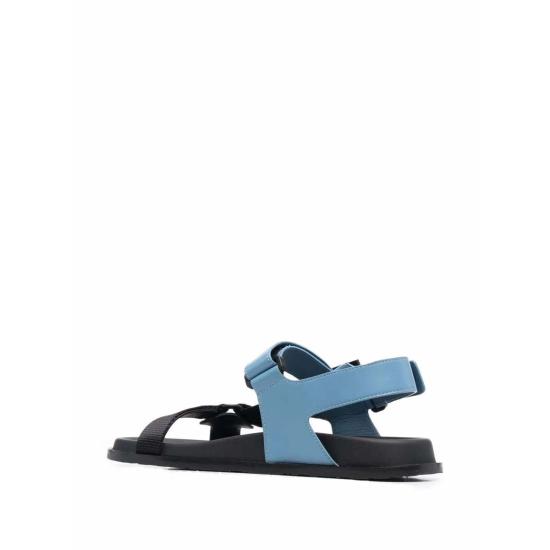  살바토레 페라가모 샌들 페라가모 스트랩 가죽 샌들 블루 - SALVATORE FERRAGAMO