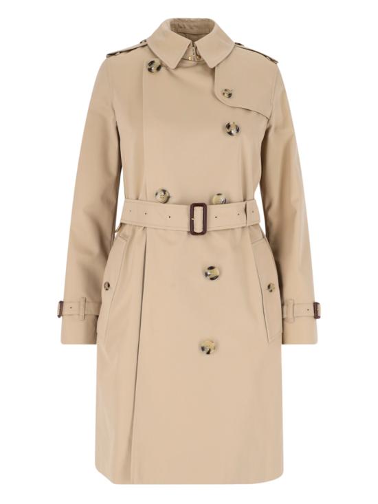 26FW 버버리 미드 렝스 켄싱턴 헤리티지 트렌치 코트 8117243 A1366 Beige
