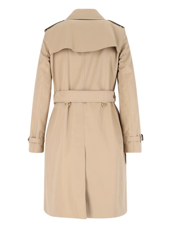 26FW 버버리 미드 렝스 켄싱턴 헤리티지 트렌치 코트 8117243 A1366 Beige - BURBERRY