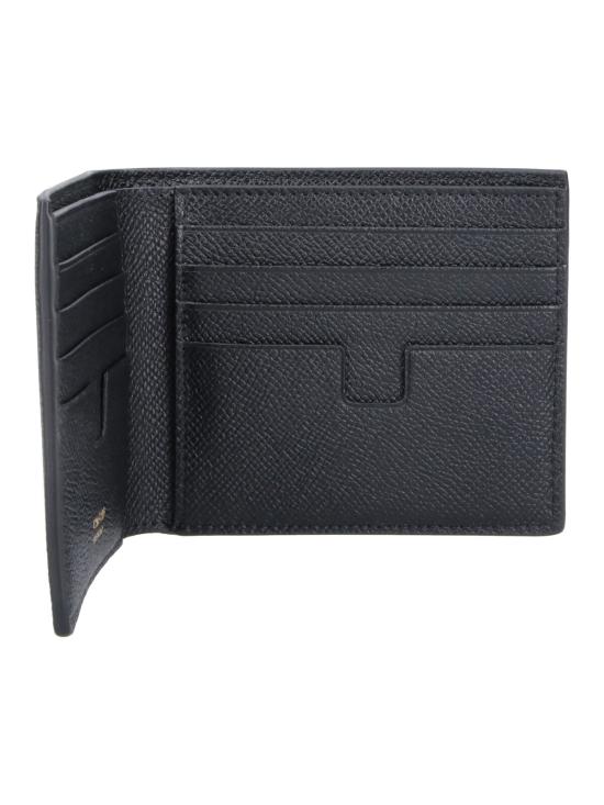26FW 톰포드 스몰 그레인 레더 반지갑 YM228 LCL081G NAA BLACK - TOMFORD