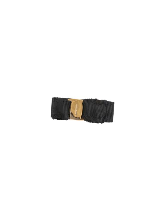 26FW 살바토레 페라가모 헤어 액세서리 662681 001 BLACK - SALVATORE FERRAGAMO