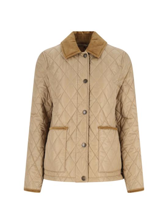 26FW 버버리 퀄티드 나일론 자켓 8107511 C1544 Cream