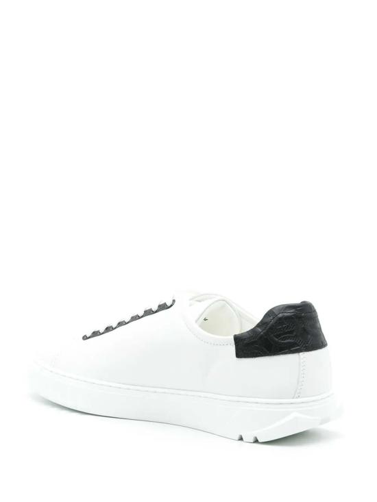  살바토레 페라가모 스니커즈 페라가모 SF 가죽 레이스업 트레이너  화이트 - SALVATORE FERRAGAMO
