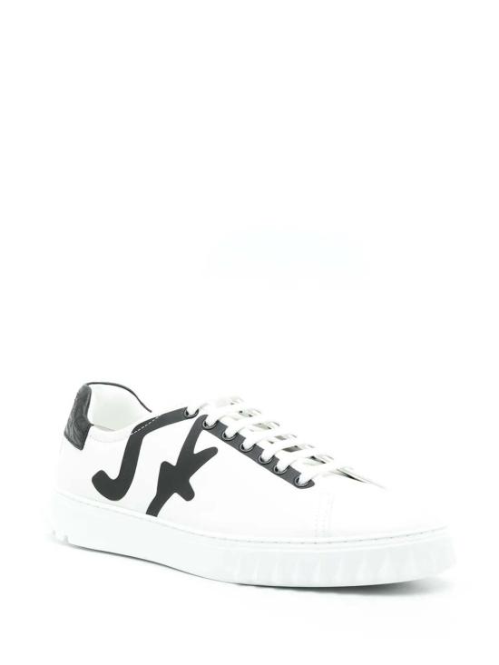  살바토레 페라가모 스니커즈 페라가모 SF 가죽 레이스업 트레이너  화이트 - SALVATORE FERRAGAMO