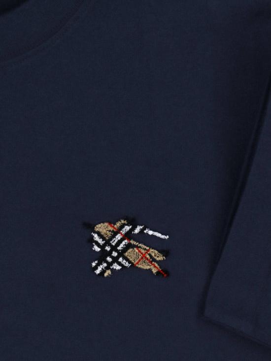 26FW 버버리 반팔 티셔츠 8130144 A1222 Blue - BURBERRY