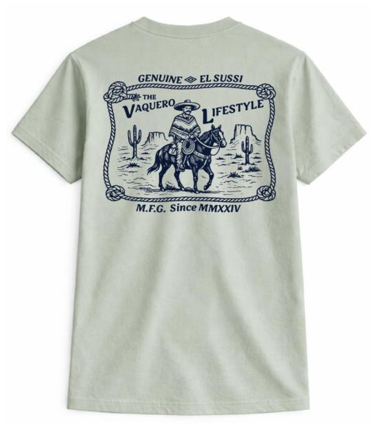  El Sussi 탑 Vaquero 라이프스타일 티셔츠 - OTHER BRANDS