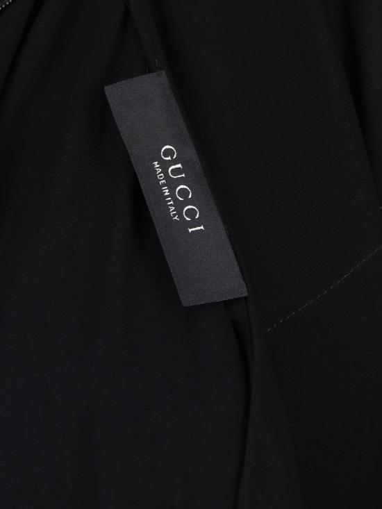 26FW 구찌 미디 원피스 865077 ZATRT 1000 Black - GUCCI