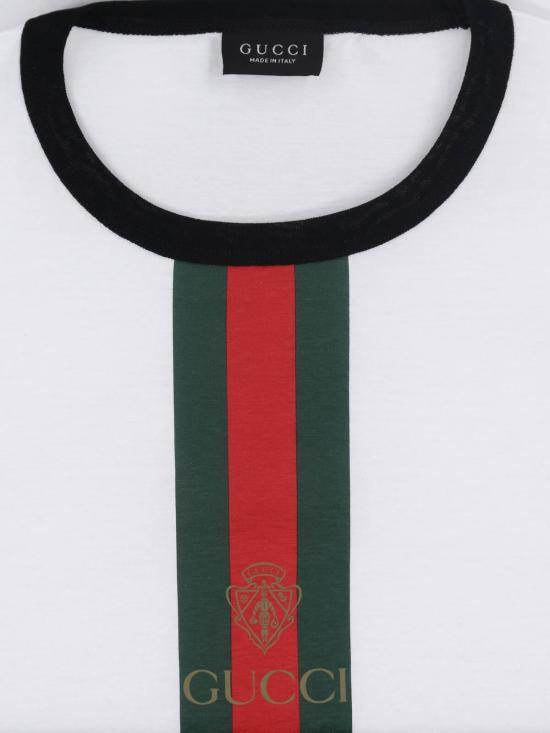 26FW 구찌 반팔 티셔츠 872487 XJHYA 9097 White - GUCCI