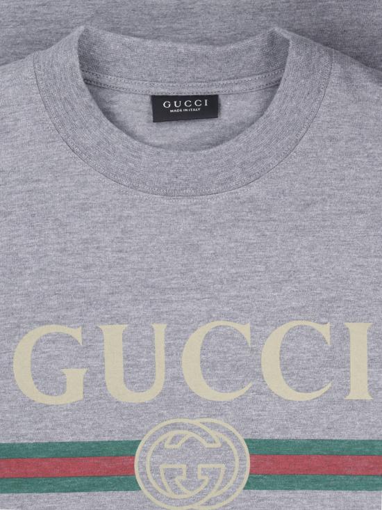 26FW 구찌 반팔 티셔츠 865015 XJH1R 1230 Grey - GUCCI
