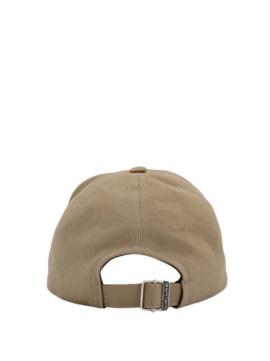 26FW 생로랑 개버딘 로고 자수 볼캡 778063 3YP19 9700 Beige - SAINT LAURENT