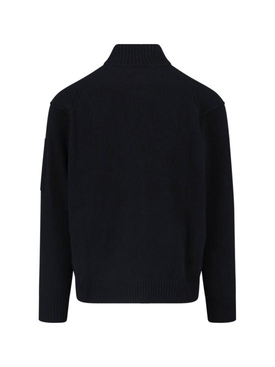 26FW 씨피 컴퍼니 스웨터 RFCMKN708A 110149A 999 Black - C.P. COMPANY