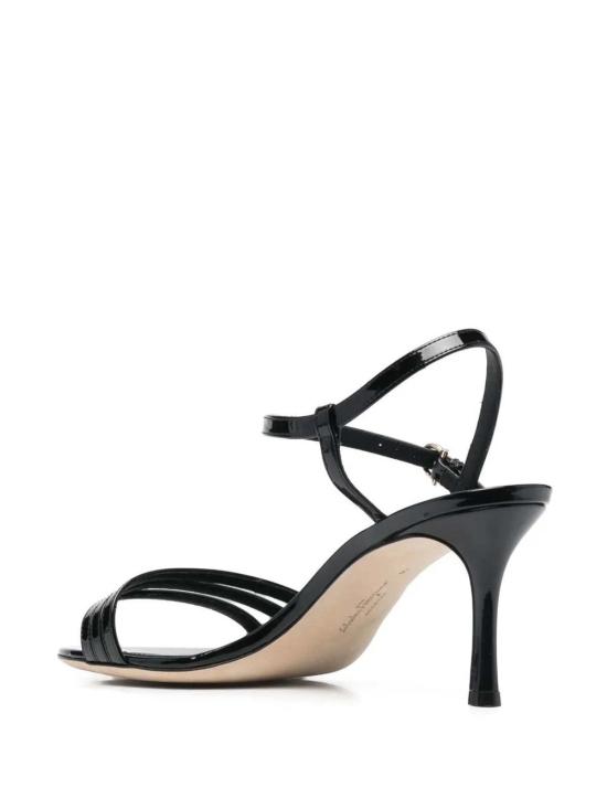  살바토레 페라가모 힐/펌프스 페라가모 버클 여밈 75mm 힐 펌프스 블랙 - SALVATORE FERRAGAMO
