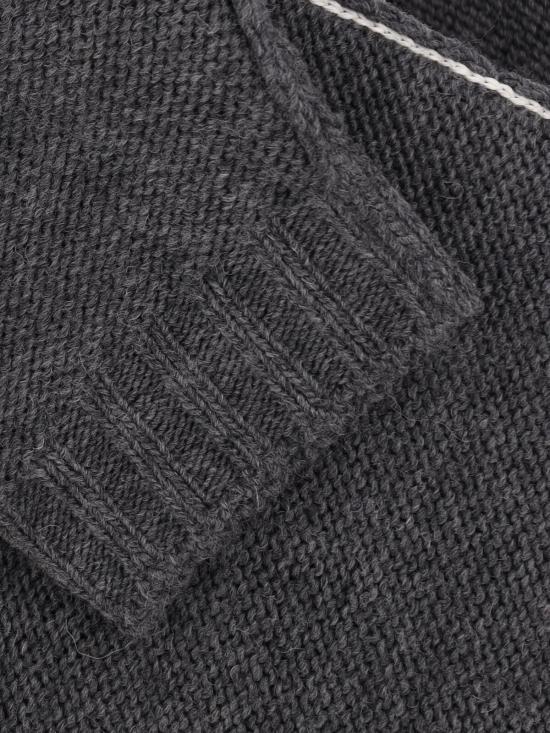 26FW MM6 메종마르지엘라 스웨터 S52HN0016 M13289 859M Grey - MM6 MAISON MARGIELA