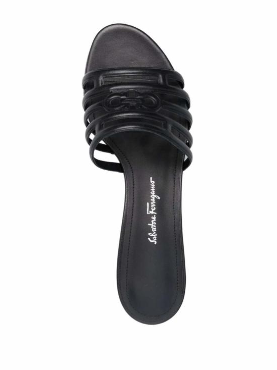  살바토레 페라가모 샌들 페라가모 30mm 핀  블랙 - SALVATORE FERRAGAMO
