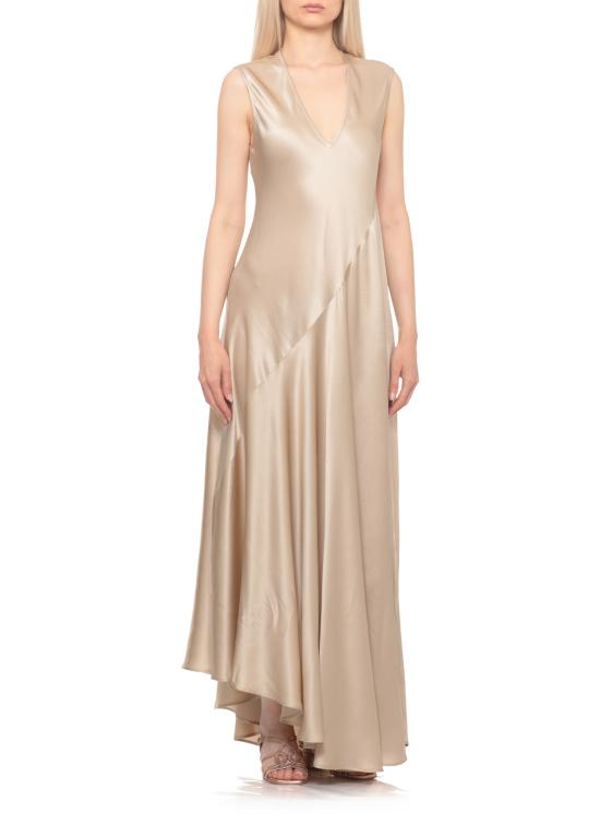 26SS 안토넬리 피렌체 롱 원피스 NATASHA Q6593120 Gold - ANTONELLI FIRENZE