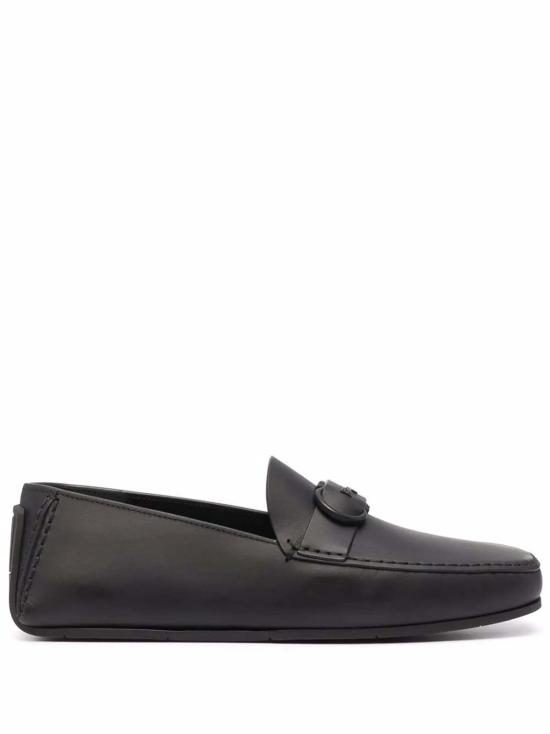  살바토레 페라가모 로퍼 페라가모 간치니 가죽  블랙 - SALVATORE FERRAGAMO
