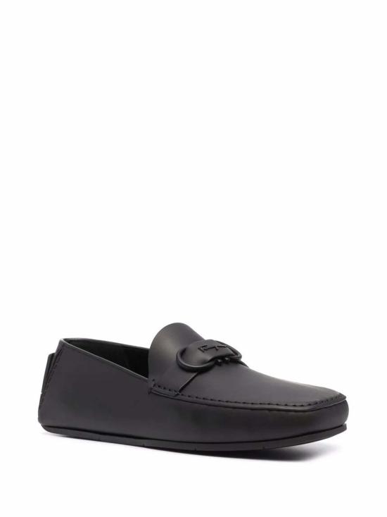  살바토레 페라가모 로퍼 페라가모 간치니 가죽  블랙 - SALVATORE FERRAGAMO