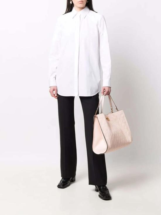  살바토레 페라가모 긴팔 티셔츠 페라가모 긴팔 셔츠 화이트 - SALVATORE FERRAGAMO