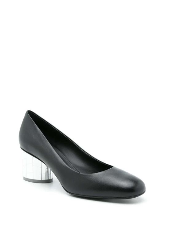  살바토레 페라가모 힐/펌프스 페라가모 파라 슬립온 가죽 펌프스 블랙 - SALVATORE FERRAGAMO