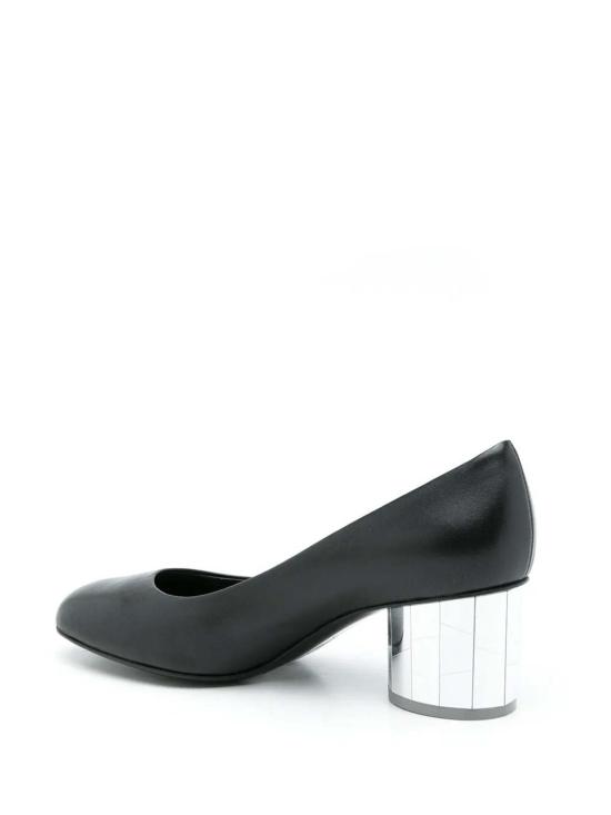  살바토레 페라가모 힐/펌프스 페라가모 파라 슬립온 가죽 펌프스 블랙 - SALVATORE FERRAGAMO