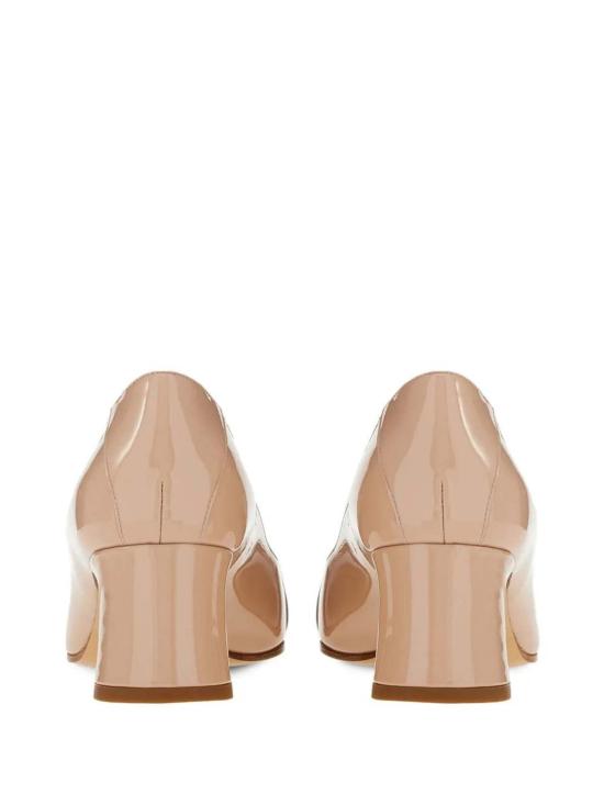  살바토레 페라가모 힐/펌프스 페라가모 50mm 바라 체인 펌프 (중립) - SALVATORE FERRAGAMO