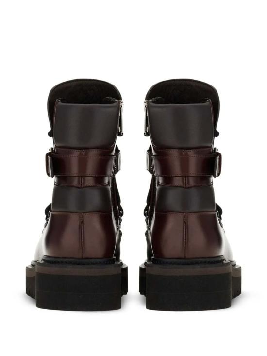  살바토레 페라가모 부츠 페라가모 엘리모 레이스업 - SALVATORE FERRAGAMO
