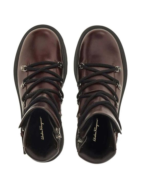  살바토레 페라가모 부츠 페라가모 엘리모 레이스업 - SALVATORE FERRAGAMO
