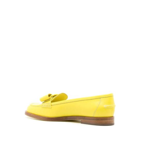  살바토레 페라가모 로퍼 페라가모 비바 보우  옐로우 - SALVATORE FERRAGAMO