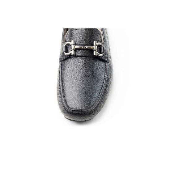  살바토레 페라가모 로퍼 페라가모 간치니 디테일 스웨이드  브라운 - SALVATORE FERRAGAMO