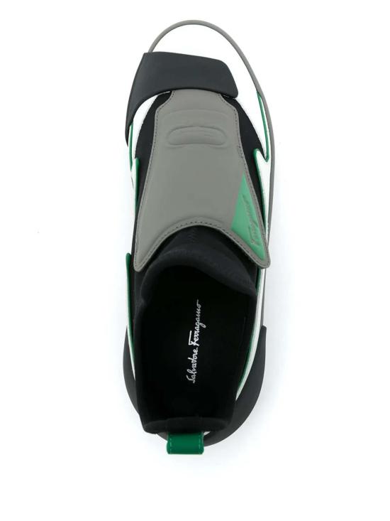  살바토레 페라가모 스니커즈 페라가모 컬러블록 슬립온  블랙 - SALVATORE FERRAGAMO
