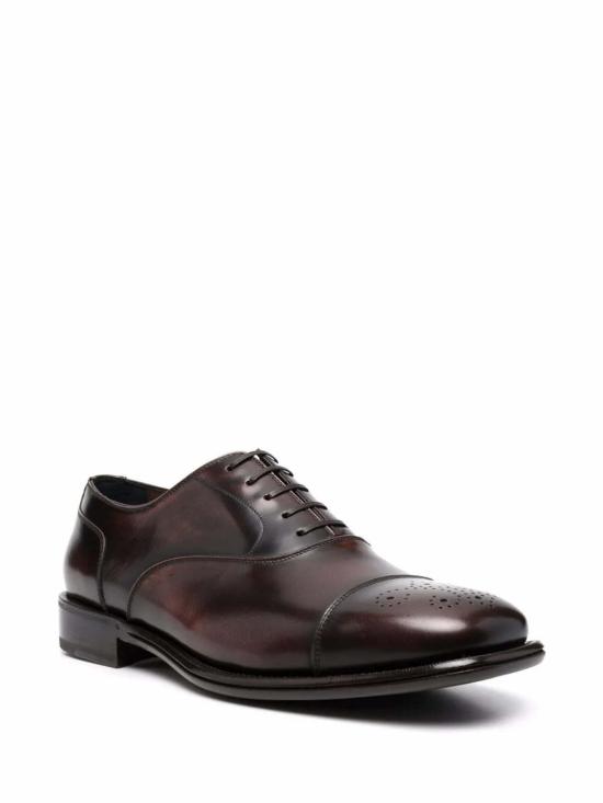  살바토레 페라가모 드레스 슈즈 페라가모 천공 디자인 옥스퍼드 슈즈 - SALVATORE FERRAGAMO