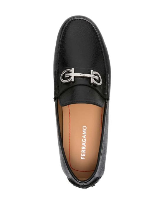 살바토레 페라가모 로퍼 페라가모 간치니 플라크 드라이버  블랙 - SALVATORE FERRAGAMO