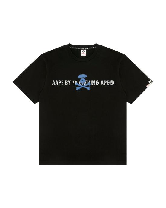 26SS 에이프 반팔 티셔츠 AAPTEM1840XXQBKX DOM