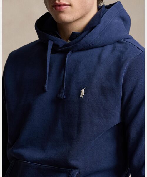  폴로 랄프로렌 포니 로고 플리스 스웨트셔츠 MNPOKNI16823659 410 26 DOM - POLO RALPH LAUREN