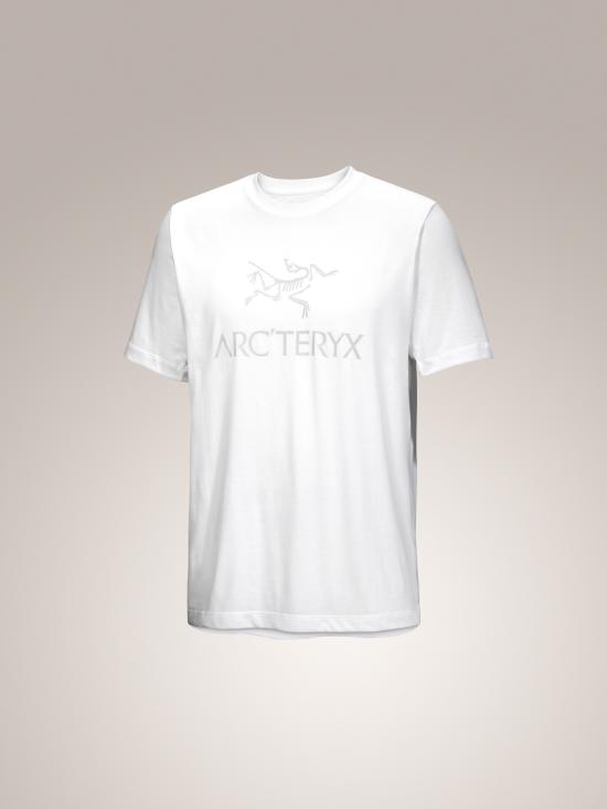 26SS 아크테릭스 아크워드 로고 셔츠 SS 맨 ATQSM07991WAG WHITE LIGHT DOM