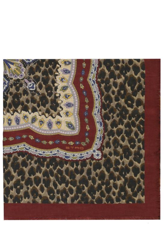 26FW 에트로 머플러/스카프 WAYA0001 AK1ADX0860 BURGUNDY